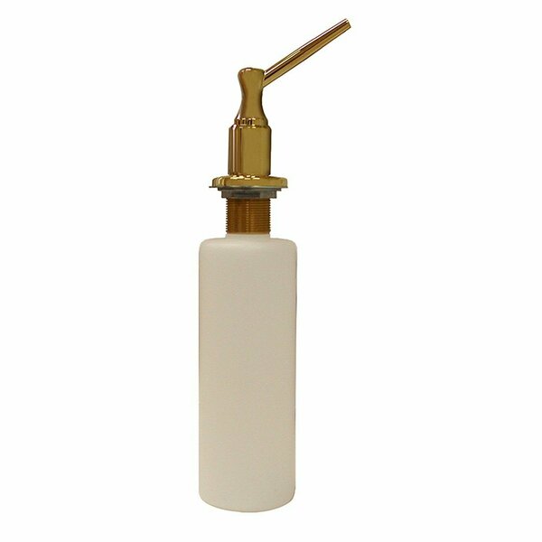 Jones Stephens Polished Brass Lotion and Soap Dispenser with Brass Pump S10020